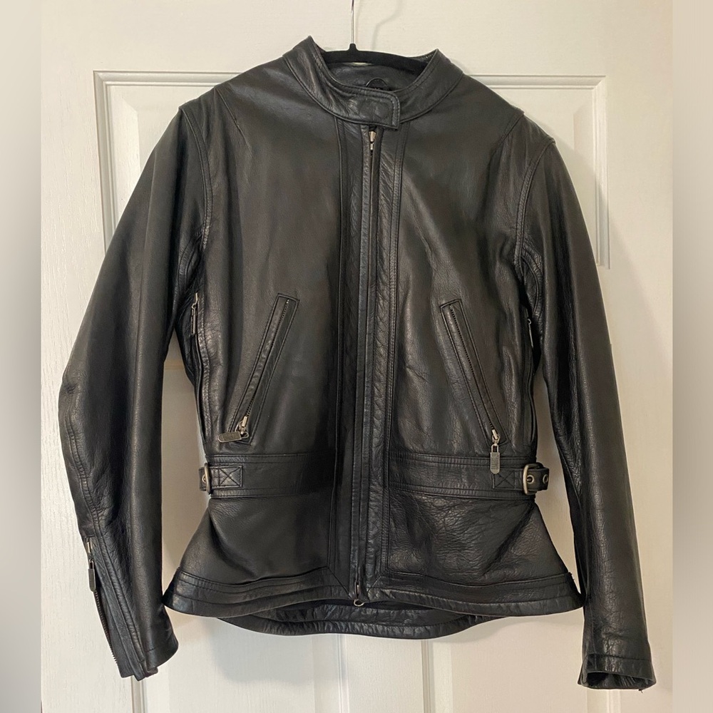 Women's Harley Davidson Leather Biker Jacket